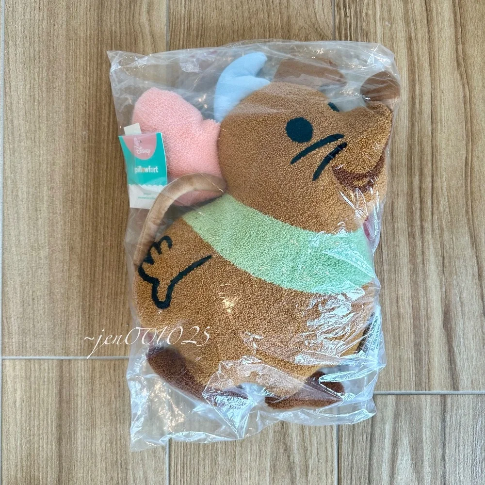 Disney Pillowfort Princess Cinderella Sidekick GusGus Kids' Pillow Buddy - Picture 5 of 6
